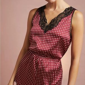 Stella McCartney Poppy Silk Sleep Romper M